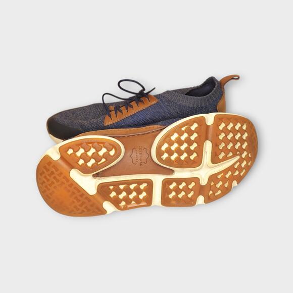 Mens Cole Haan Zerogrand All-Day Stitchlite Trainers Blue & Brown Sneakers 11M - Picture 11 of 11